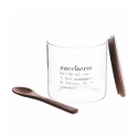 Set lattiera zuccheriera in vetro cucchiaio coperchio 320 ml Victionary Vendita