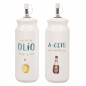 Set portacondimenti da tavola olio aceto sape pepe spezie Le Travisate Vendita
