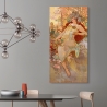 Stampa su tela quadro donna Art Nouveau Autunno Alphonse Mucha Saldi