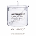 Formaggera con coperchio e cucchiaino vetro trasparente Victionary Offerta