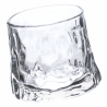 Set 6 bicchieri da liquore basculanti vetro rétro decorato Vintage Offerta
