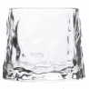 Set 6 bicchieri da liquore basculanti vetro rétro decorato Vintage Stock
