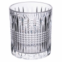 Set 6 bicchieri acqua da tavola vetro trasparente New Vintage Sconti