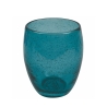 Set 6 bicchieri blu da tavola per acqua in vetro soffiato Acapulco Ocean Offerta