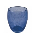 Set 6 bicchieri blu da tavola per acqua in vetro soffiato Acapulco Ocean Saldi
