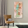 Quadro stampa su tela donna stile liberty Inverno Alphonse Mucha Vendita