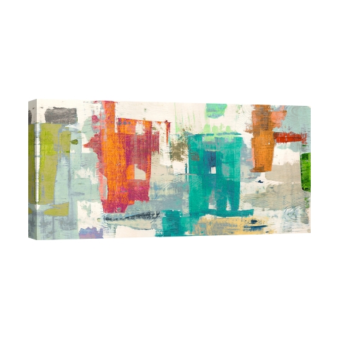 Quadro moderno astratto stampa su tela Paused Events Anne Munson Promozione