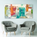 Quadro moderno astratto stampa su tela Paused Events Anne Munson Vendita