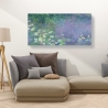 Quadro impressionista stampa su tela Morning (detail I) Claude Monet Saldi
