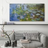 Stampa su tela canvas quadro impressionista Ninfee Claude Monet Saldi