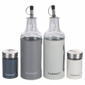 Set portacondimenti olio sale aceto spezie pepe da tavola Victionary Sconti