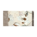 Quadro moderno con fiori stampa su tela Parure (Neutral) Kelly Parr Offerta