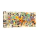 Quadro moderno stampa astratta su tela Rivoluzione colorata Lucas Promozione