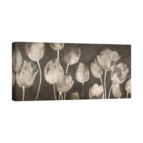 Quadro tulipani stampa moderna su tela Washed Tulips Luca Villa Promozione