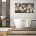 Quadro tulipani stampa moderna su tela Washed Tulips Luca Villa Saldi