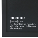 Lavagna da parete in ferro nero con gessetti 40x60cm Victionary Memo Vendita