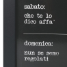 Lavagna magnetica da parete agenda settimanale 60x40 Week SPQeRe Vendita