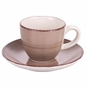 Set 6 tazzine da caffè con piattini design colorato Baita Saldi