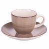 Set 6 tazzine da caffè con piattini design colorato Baita Saldi