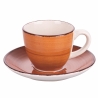 Set 6 tazzine da caffè con piattini design colorato Baita Sconti