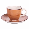 Set 6 tazzine da caffè con piattini design colorato Baita Catalogo