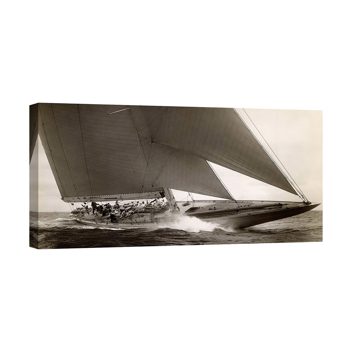 Quadro stampa barca a vela vintage J Class Sailboat, 1934 Edwin Levick Promozione Quadro stampa barca a vela vintage J Class Sailboat, 1934 Edwin Levick Promozione