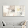 Quadro astratto beige e bianco stampa su tela Natural Ludwig Maun
 Saldi