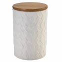 Set 3 barattoli da cucina in ceramica coperchio Shade of Shape Geometrie Vendita