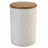 Set 3 barattoli da cucina in ceramica coperchio Shade of Shape Geometrie Vendita