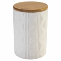 Set 3 barattoli da cucina in ceramica coperchio Shade of Shape Geometrie Offerta
