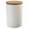 Set 3 barattoli da cucina in ceramica coperchio Shade of Shape Geometrie Saldi