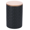 Set 3 barattoli da cucina in ceramica coperchio Shade of Shape Geometrie Caratteristiche