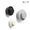 Set 3 ganci appendiabiti tondi colorati da parete L-M-S LEGO Wall Hanger Saldi