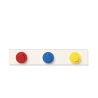 Appendiabiti da muro 3 ganci tondi colorati LEGO Wall Hanger Rack Offerta