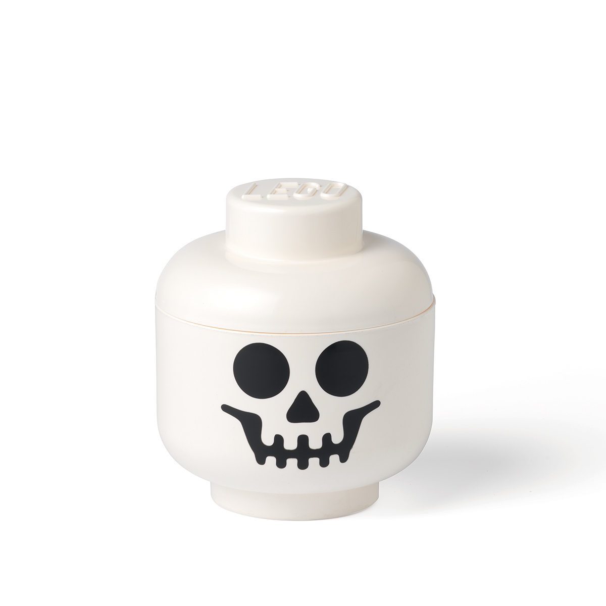 Contenitore piccolo a forma di testa scheletro LEGO Storage Head S Skeleton Promozione Contenitore piccolo a forma di testa scheletro LEGO Storage Head S Skeleton Promozione