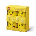 Contenitori impilabili a forma di testa LEGO Storage Head Mini Set 4 Offerta