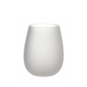 Set bicchieri in vetro azzurro effetto ghiaccio 600ml Happy Hour Ocean Catalogo