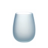 Set bicchieri in vetro azzurro effetto ghiaccio 600ml Happy Hour Ocean Modello