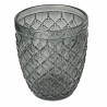 Set 6 bicchieri acqua in vetro colorato trasparente grigio Castle Stone Saldi