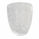 Set 6 bicchieri acqua in vetro colorato trasparente grigio Castle Stone Sconti