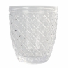 Set 6 bicchieri acqua in vetro colorato trasparente grigio Castle Stone Misure