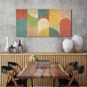 Stampa su tela quadro astratto moderno Northern Summer Sandro Nava Saldi