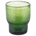 Set 6 bicchieri acqua artigianali in vetro colorato verde Unico Greenery Scelta