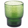 Set 6 bicchieri acqua artigianali in vetro colorato verde Unico Greenery Scelta
