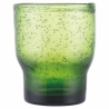 Set 6 bicchieri acqua artigianali in vetro colorato verde Unico Greenery Modello