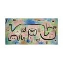 Quadro astrattista stampa su tela colorato Insula Dulcamara Paul Klee Offerta