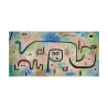 Quadro astrattista stampa su tela colorato Insula Dulcamara Paul Klee Offerta
