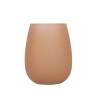Set 6 bicchieri in vetro effetto ghiaccio 600ml Happy Hour Chocolate Saldi