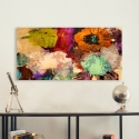 Quadro floreale astratto stampa su tela Floating Flowers Jim Stone Vendita