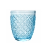 Set 6 bicchieri da tavola in vetro trasparente azzurro Castle Ocean Saldi